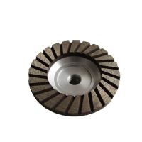 China 4 Inch Diamond Concrete Grinding Cup Wheel No 80 Grit 22.23mm Hole 100mm factory