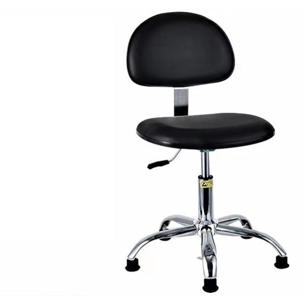 Quality 440*410mm ESD Saddle Swivel Chair Injection Molded Backrest Esd Stool Chair for sale