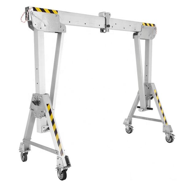 Quality Durable Aluminum Gantry Crane 500kg Portable CE Certificated Easy Installation for sale