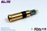 China VB520D40VG2 520nm 28mW 3-5VDC Green Dot Laser Module with APC, Beam Size 6*12mm at 20m factory