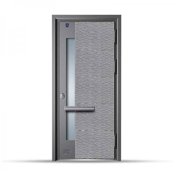 Quality Villa exit door single double leaf steel door exterior front secuirty door for sale