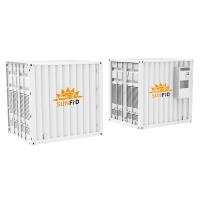 Quality 0.5MW On Grid Off Grid Solar System 1MWH ESS Container Lifepo4 IP65 Outdoor for sale