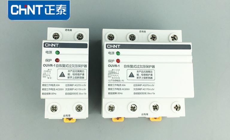 China Over Under Voltage Protection Relay , 1 3 Phase Protection Relay 230V/400V factory