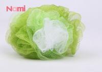 China Nami Textile Exfoliate Puff Shower Mesh Ball , Bath And Body Works Shower Sponge factory