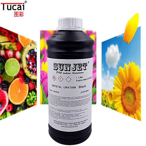 Quality Sunjet UV Inkjet Ink For Uv Ricoh Gen5 Konica Industrial Printhead Solvent Based for sale