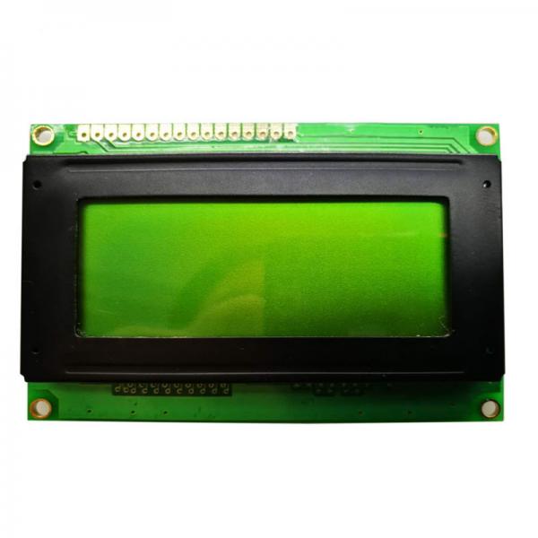 Quality Characters Alphanumeric LCD Display , 5 Volt Yellow Green LCD 1604 Module for sale