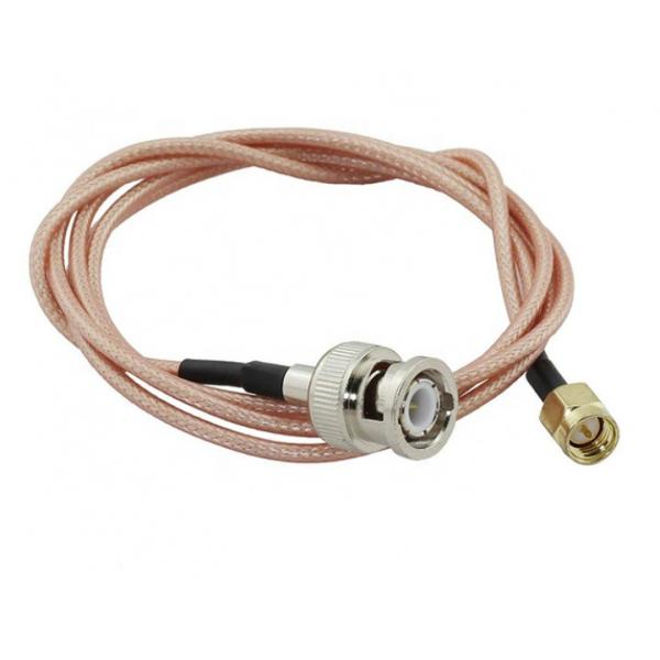 Quality SMA Male To BNC Male Radio Low Impedance cable Rf Connector for sale