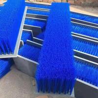 China Forklift Attachment Sweeper Brooms Parts Plastic Plate Brush PVC Plate Lath Brush factory