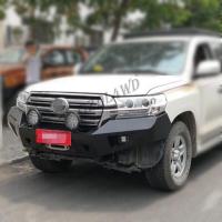 China Rear 4WD Toyota Land Cruiser Rolled Steel FJ200 Front Bumper for sale