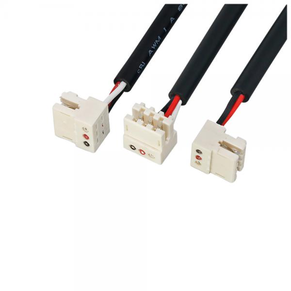 Quality 30cm Length IDC Cable Assemblies With Beige Color Lumberg 3515 Power Connector for sale