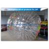 China Funny Transparent Inflatable Bumper Ball , Inflatable Grass Zorb Ball For Adults factory