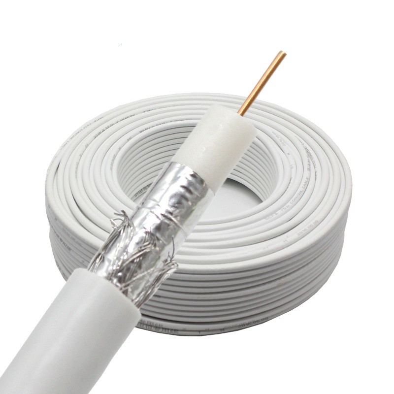 China Rg11 RG59 RG6 Coaxial Cable TV Signal Cable UL CE FCC ROHS Certificate factory