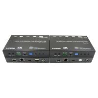 China 4K AV Over IP Fiber HDMI KVM Extender Support Unicast Multicast With USB RS232 factory