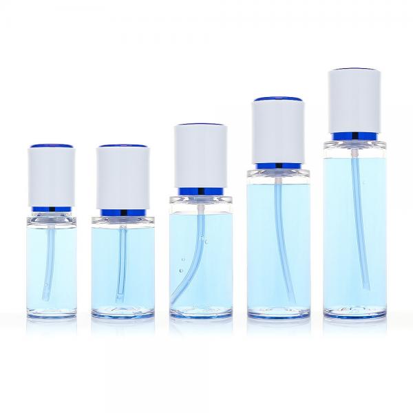 Quality No Impurities Plastic Cosmetic Bottle 20ml With Dropper Disc Cap for sale