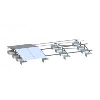 Quality AL6005 SUS304 Flat Roof Mounting System Back To Back Ballasted Solar Racking for sale