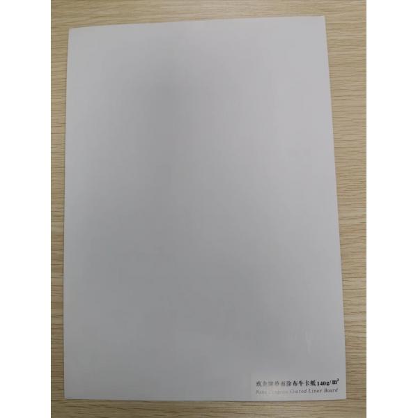 Quality Recyclable Coated Linerboard 140g High Performance Environmental Friendly for sale