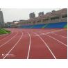 China Polyurethane Sports Flooring for  Outdoor Synthetic Athletic Track and Field Surface Construction factory