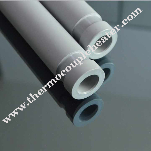 China Si3N4 Silicon Nitride Bonding SiC Silicon Carbide Thermocouple Protection Ceramic Tubes factory