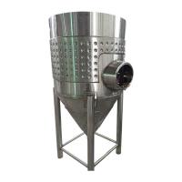 China 500 Liters Fermentation Tank Electric Heated Vacuum Seed Fermenter factory