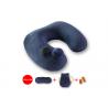 China Various Color Inflatable Travel Pillow High Elasticity PVC Liner Fast Inflation factory