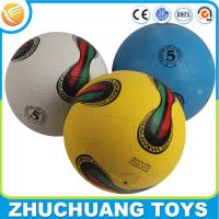 China wholesale inflatable rubber ball football soccer ball factory