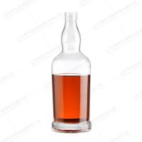 China Custom Size Glass Bottles for Vodka Gin Brandy Cognac and Napoleon OEM/ODM Accepted factory