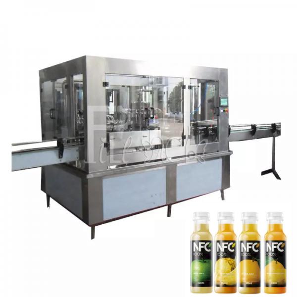 Quality Automatic 3 In 1 Small Plastic Bottle  Juice Hot Filling Machine / Production Line / Bottling Plant for sale