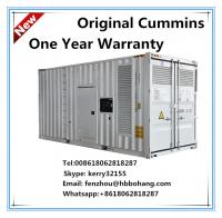 China 1250KVA container diesel generator set powered by Cummins diesel engine KTAA38-G9A factory