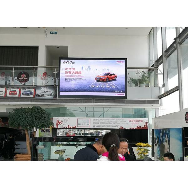 Quality Full Color 1200cd/m2 P4 Fixed LED Display With Iron Cabinet 640*640mm for sale