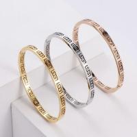 China ODM 24k Gold Bangle Bracelet Stainless Steel No Fade Women'S Fashion Bracelets factory