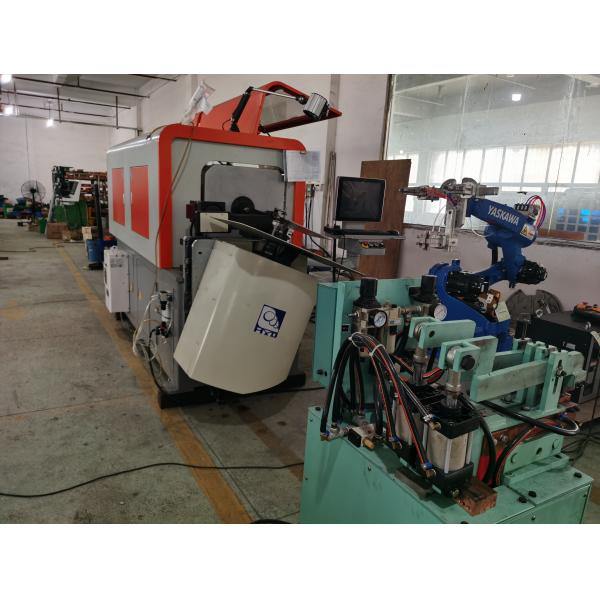 Quality 380V 50Hz Wire Bending Machine , 70m / Min CNC Spring Forming Machine for sale