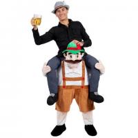 China Adult Ride On Stag Mascot  Animal Mascot Costumes Bavarian Oktoberfest factory