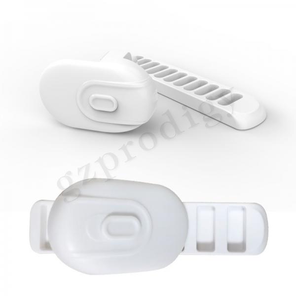 Quality OEM Sturdy Baby Safety Lock ABS Material White Color 156x53x68.5mm for sale