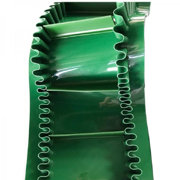 Quality 2-10 Layers Green Inclined Conveyor Belts Bandwidth 100mm-2400mm for sale