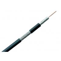 China 14 AWG Solid Bare Copper Coaxial Cable For Satellite TV Low Density PE Dielectric factory