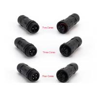 Quality Black Waterproof Plug Connector M20 PA66 Outdoor LED Plug Connector for sale