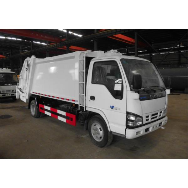 Quality ISUZU 4-5 Ton Self Compressing Garbage Compector Truck 5CBM 4*2 Waste Removal Truck for sale