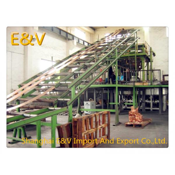 Quality 600 Kg/Coil Copper Bar Vertical Casting Machine 250Kw With Manual Clamping for sale