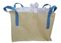 China Recycled 1000kg PP Flexible Bulk Container , Jumbo Sack Bags With 4 Sling Loops factory