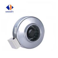China Economical Hydroponics Grow Room Duct Inline Centrifugal Mini Fan With Steel Blade factory