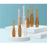 China 1ml 2ml 5ml 10ml YBB USP empty borosilicate glass ampoules for injection Transparent Amber Glass Ampoule for Pharmac factory