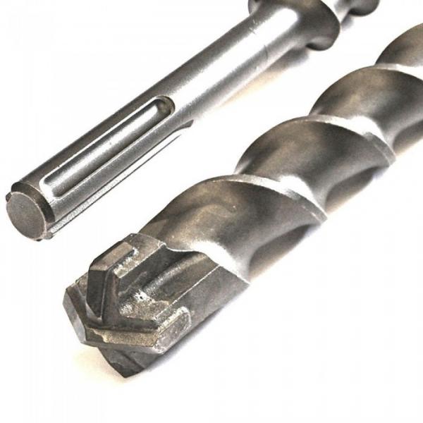 Quality Sandblasted SDS MAX Hammer Drill Bit for Concrete Cross Tipped for sale