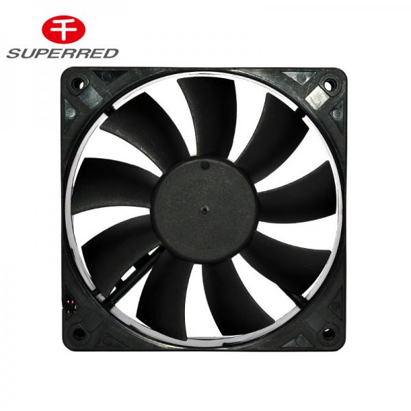 Quality Plastic PBT 94V0 120x25mm DC12V Server Cooling Fan for sale