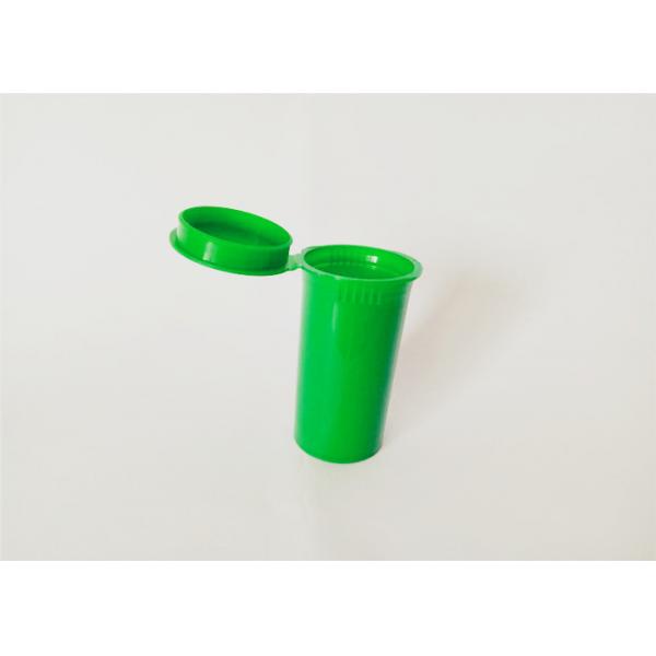 Quality Airtight 13DR Green Pop Top Vials With Strong Pop Sound FDA Approved For Cannabis for sale