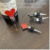 China Enamel Top Metal Alloy Wine Bottle Stopper with Rubber Band China Factory factory