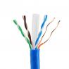 China Lan cable twisted 4 pairs Cat 6 non-shielding indoor network cable factory