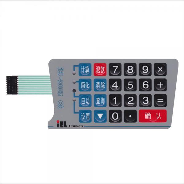 Quality Flexible FPC Membrane Switch LED Dust Proof Custom Size PC Material for sale