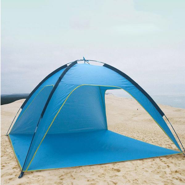 Quality Waterproof Oxford Easy Up Sun Shelter 1.5kg 83x83x51inches For Picnics for sale