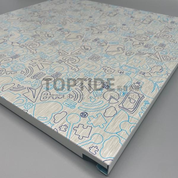 Quality Expanded Commercial Decorative Metal Aluminum Sound Absorbing Ceiling Panels for sale