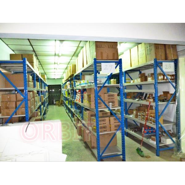 Quality Adjustable Pallet Racking System , Long Span Racking For Small Parts Handling for sale